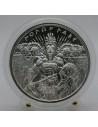 Type II MOLON LABE 2 oz Silver Round Bullion - Intaglio Mint 2010