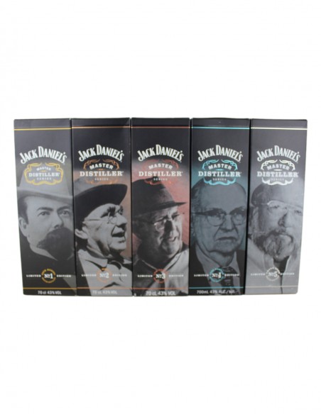 Jack Daniels Master Distiller Edition - Set 1 to 5