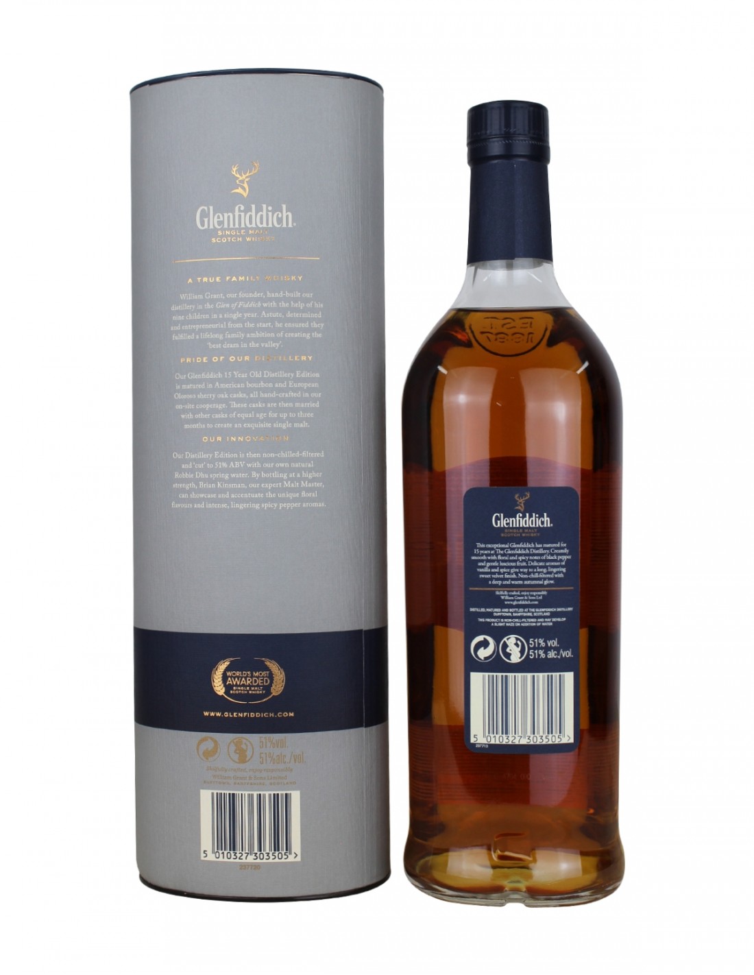 Glenfiddich 15 Year Old Distillery Edition Vivelots