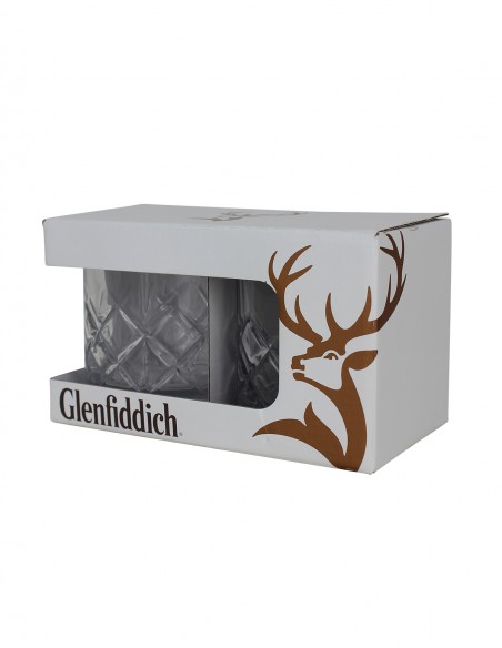Glenfiddich Tumbler Glasses x 2