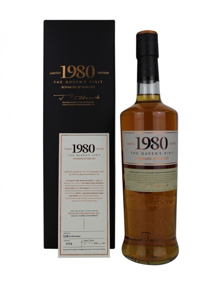 Bowmore 1980 - 30 Year Old The Queen's Visit